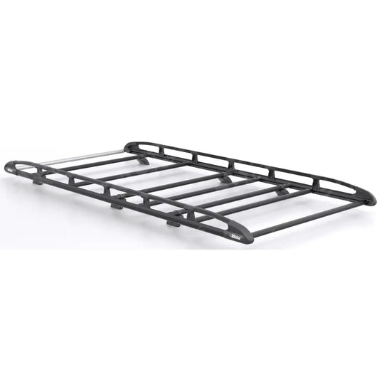 Rhino KammRack Black Aluminium Van Roof Rack - Volkswagen Transporter T7 2024 On SWB Low Roof (L1H1) Twin Rear Doors