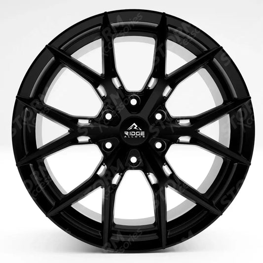 Ridge KN10 Satin Black 6X120 20 Inch Alloy With Tyre & TPMS Package 245/40/20