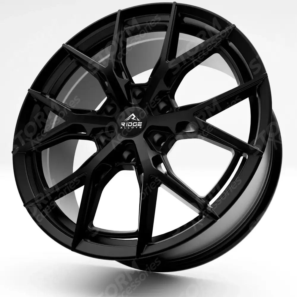 Ridge KN10 Satin Black 6X120 20 Inch Alloy With Tyre & TPMS Package 245/40/20