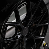Ridge KN10 Satin Black 6X120 20 Inch Alloy With Tyre & TPMS Package 245/45/20