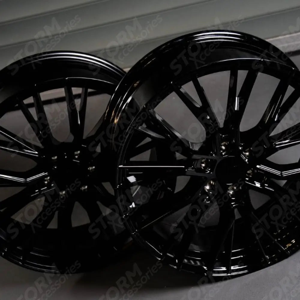 Ridge KN12 Gloss Black 6X120 20 Inch Alloys