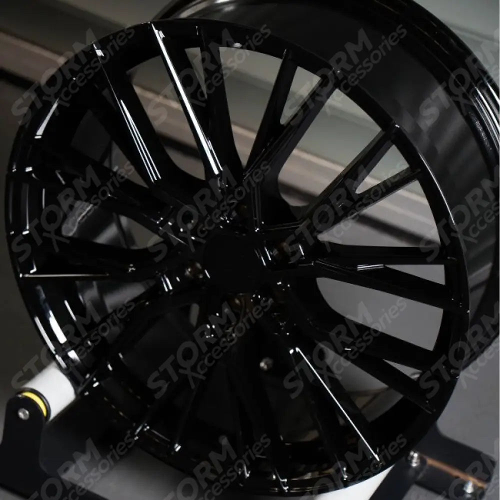 Ridge KN12 Gloss Black 6X120 20 Inch Alloys