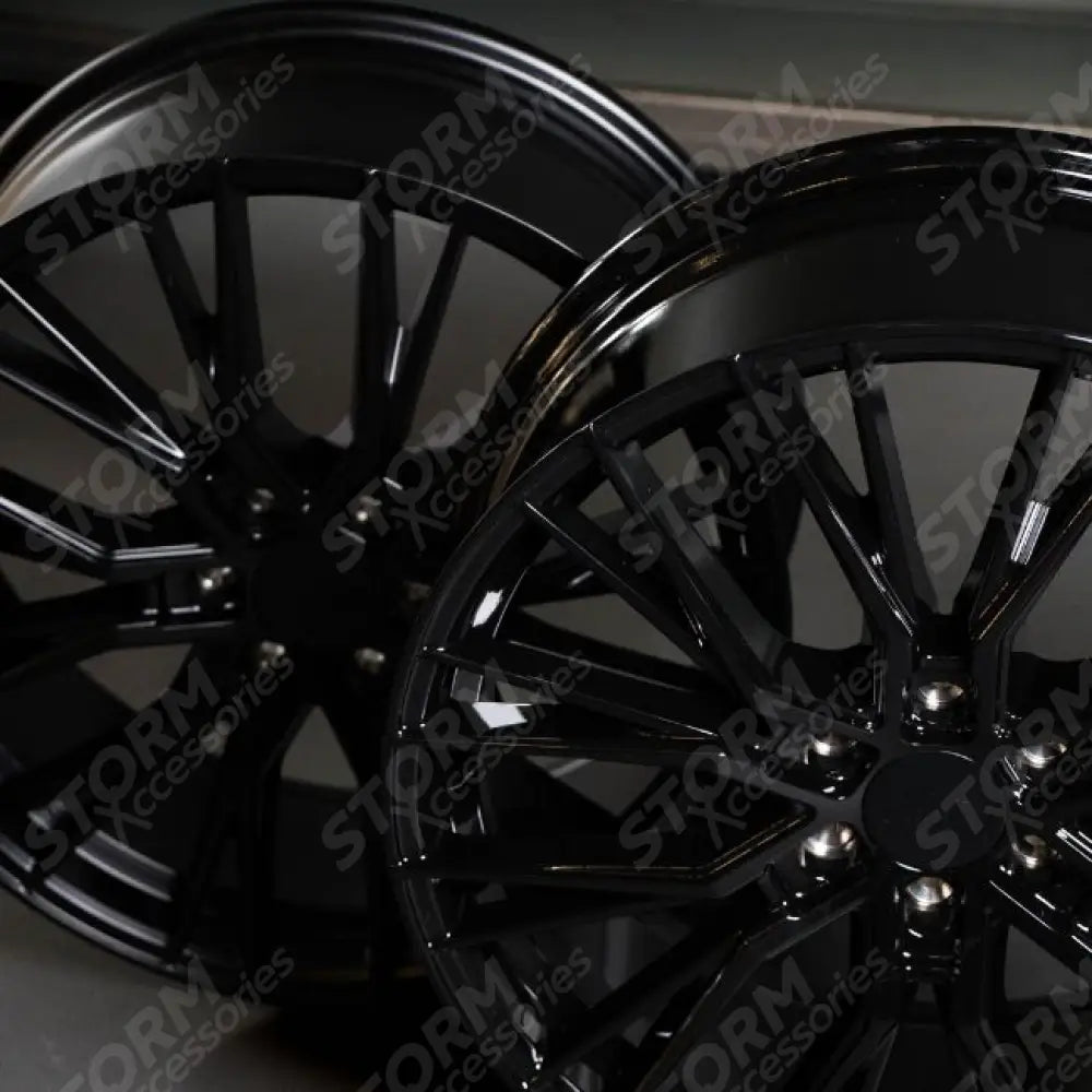 Ridge KN12 Gloss Black 6X120 20 Inch Alloys