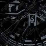 Ridge KN12 Gloss Black 6X120 20 Inch Alloys With Tyre & TPMS Package 245/40/20