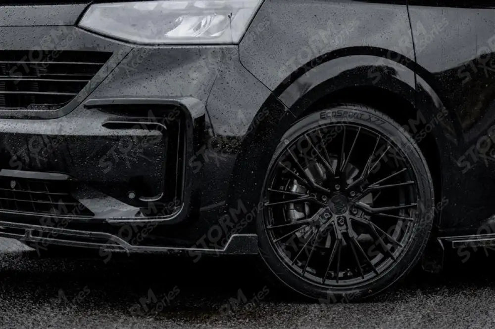 Ridge KN12 Gloss Black 6X120 20 Inch Alloys With Tyre & TPMS Package 245/40/20