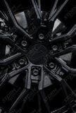 Ridge KN12 Gloss Black 6X120 20 Inch Alloys With Tyre & TPMS Package 245/40/20