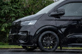 Ridge KN12 Gloss Black 6X120 20 Inch Alloys With Tyre & TPMS Package 245/40/20