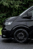 Ridge KN12 Gloss Black 6X120 20 Inch Alloys With Tyre & TPMS Package 245/45/20