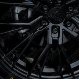 Ridge KN12 Gloss Black 6X120 20 Inch Alloys With Tyre & TPMS Package 245/45/20