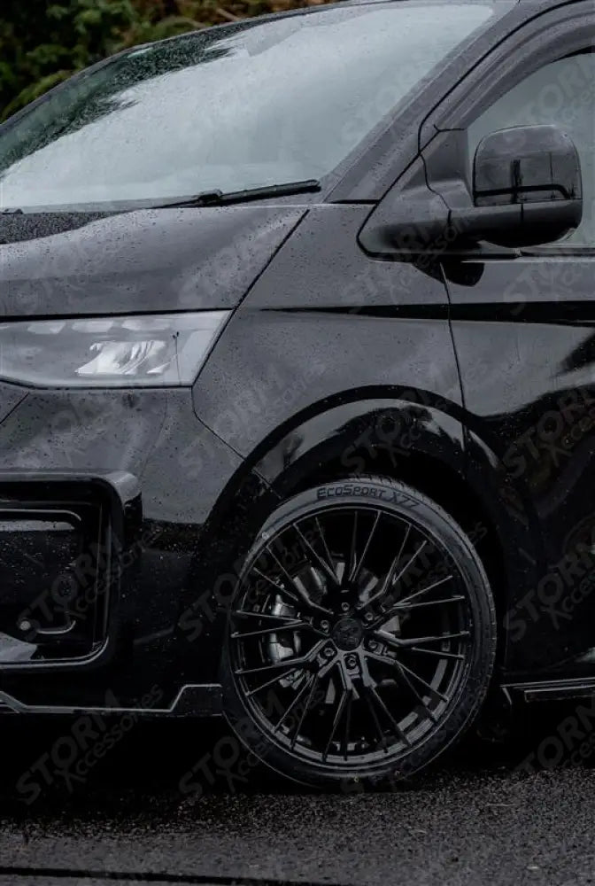Ridge KN12 Gloss Black 6X120 20 Inch Alloys With Tyre & TPMS Package 245/45/20