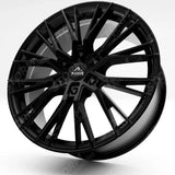 Ridge KN12 Satin Black 6X120 20 Inch Alloys