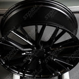 Ridge KN12 Satin Black 6X120 20 Inch Alloys
