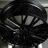 Ridge KN12 Satin Black 6X120 20 Inch Alloys