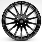 Ridge KN14 Gloss Black 6X120 20 Inch Alloys With Tyre & TPMS Package 245/40/20