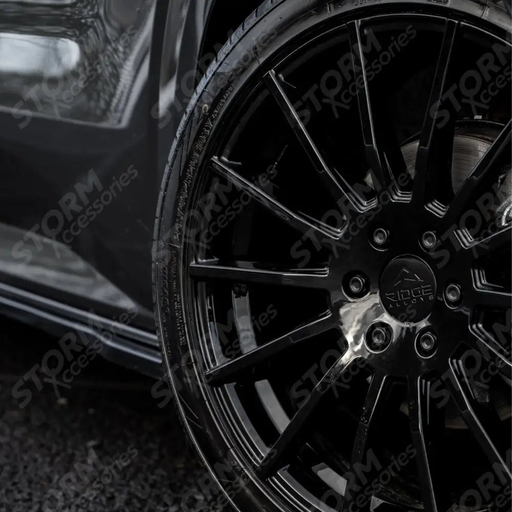 Ridge KN14 Gloss Black 6X120 20 Inch Alloys With Tyre & TPMS Package 245/40/20