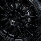 Ridge KN14 Gloss Black 6X120 20 Inch Alloys With Tyre & TPMS Package 245/40/20