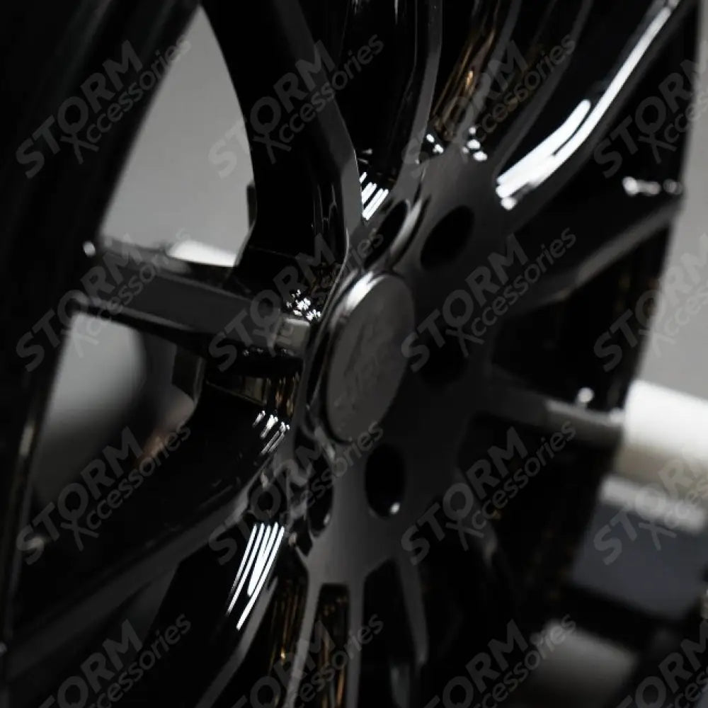 Ridge KN14 Gloss Black 6X120 20 Inch Alloys With Tyre & TPMS Package 245/40/20