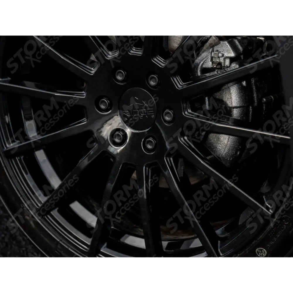 Ridge KN14 Gloss Black 6X120 20 Inch Alloys With Tyre & TPMS Package 245/40/20