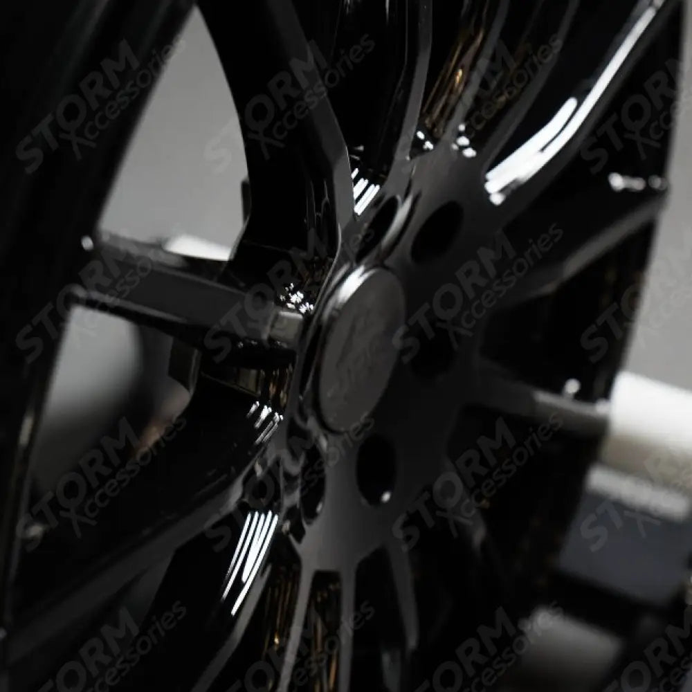 Ridge KN14 Gloss Black 6X120 20 Inch Alloys With Tyre & TPMS Package 245/45/20