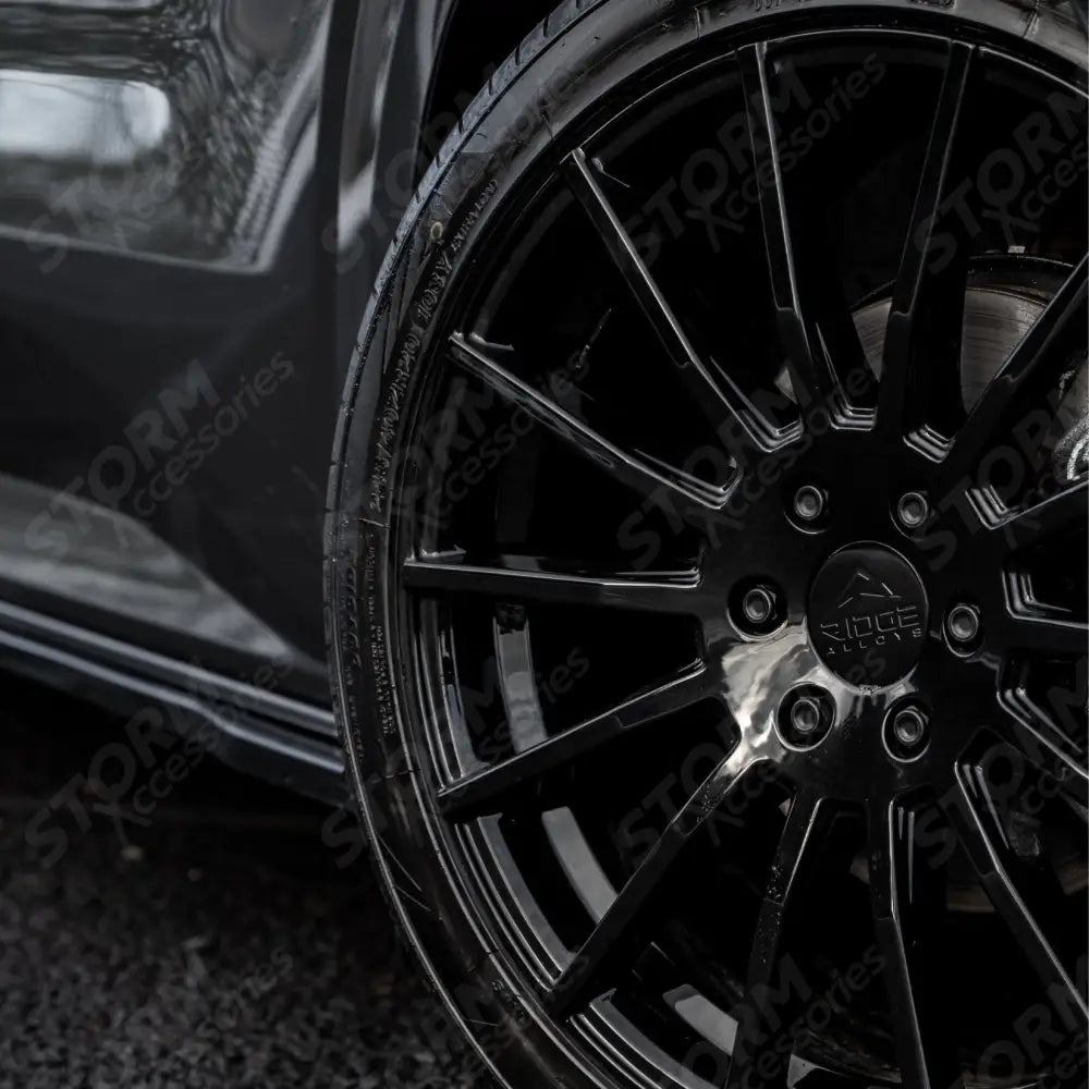 Ridge KN14 Gloss Black 6X120 20 Inch Alloys With Tyre & TPMS Package 245/45/20