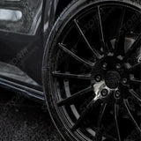 Ridge KN14 Gloss Black 6X120 20 Inch Alloys With Tyre & TPMS Package 245/45/20