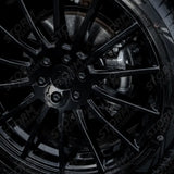 Ridge KN14 Gloss Black 6X120 20 Inch Alloys With Tyre & TPMS Package 245/45/20
