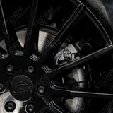 Ridge KN14 Gloss Black 6X120 20 Inch Alloys With Tyre & TPMS Package 245/45/20