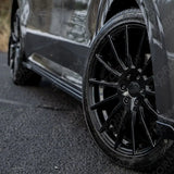 Ridge KN14 Gloss Black 6X120 20 Inch Alloys With Tyre & TPMS Package 245/45/20