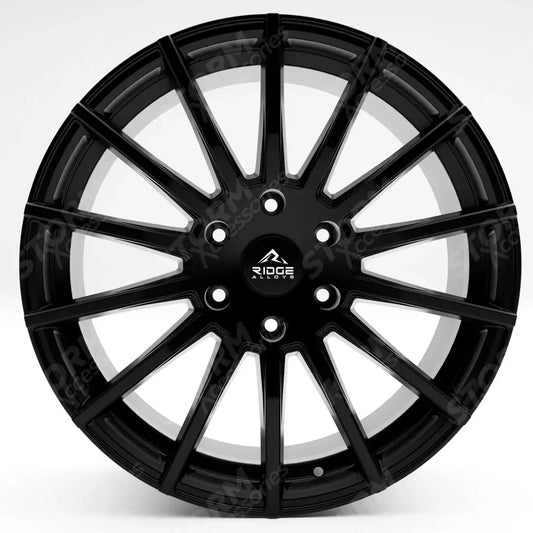 Ridge KN14 Satin Black 6X120 20 Inch Alloys With Tyre & TPMS Package 245/40/20