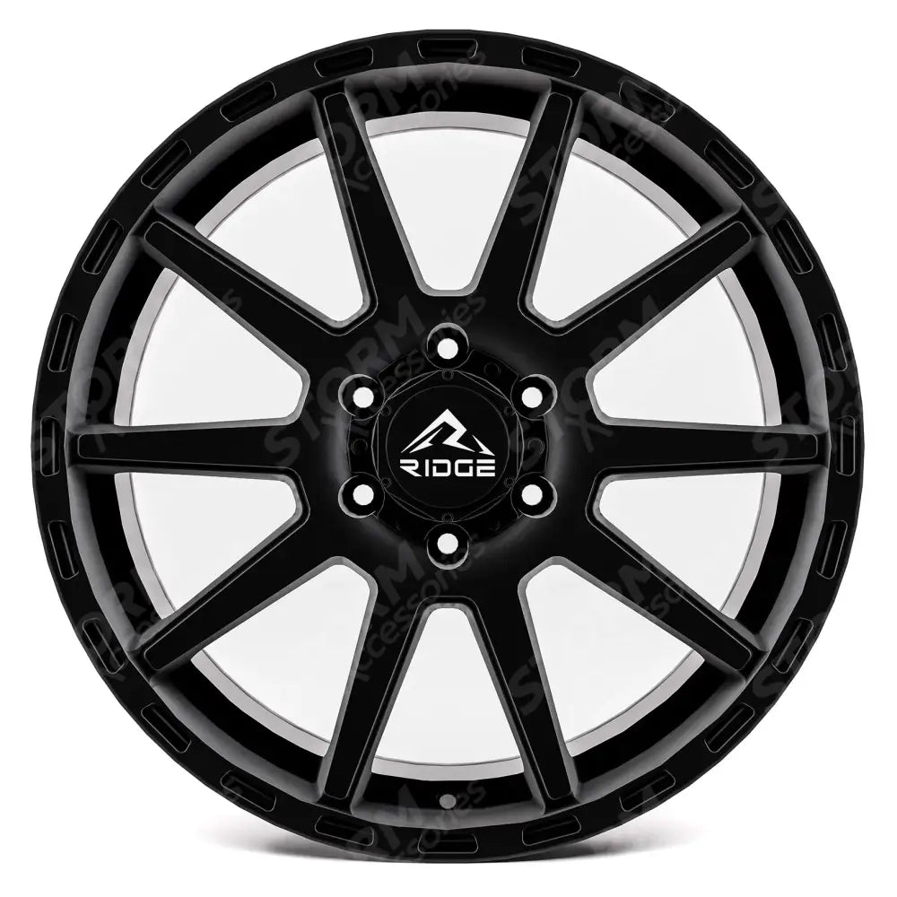 Ridge KN2 Satin Black 6X139.7 20 Inch Alloy