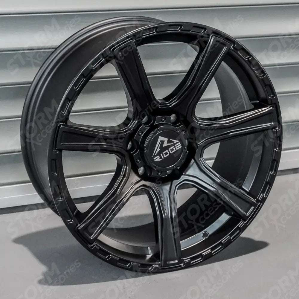 Ridge KN4 Satin Black 6X139.7 20 Inch Alloys