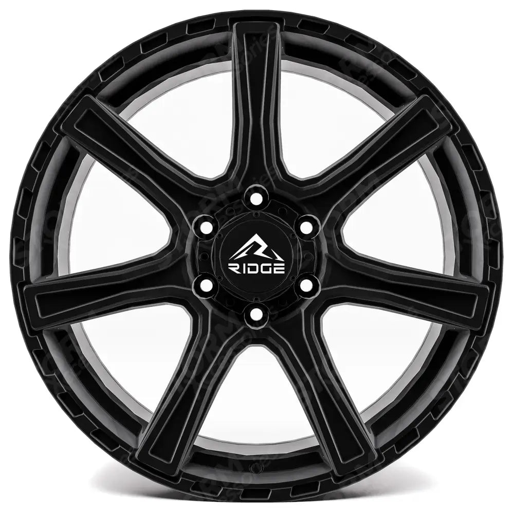 Ridge KN4 Satin Black 6X139.7 20 Inch Alloys