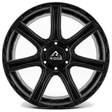 Ridge KN4 Satin Black 6X139.7 20 Inch Alloys