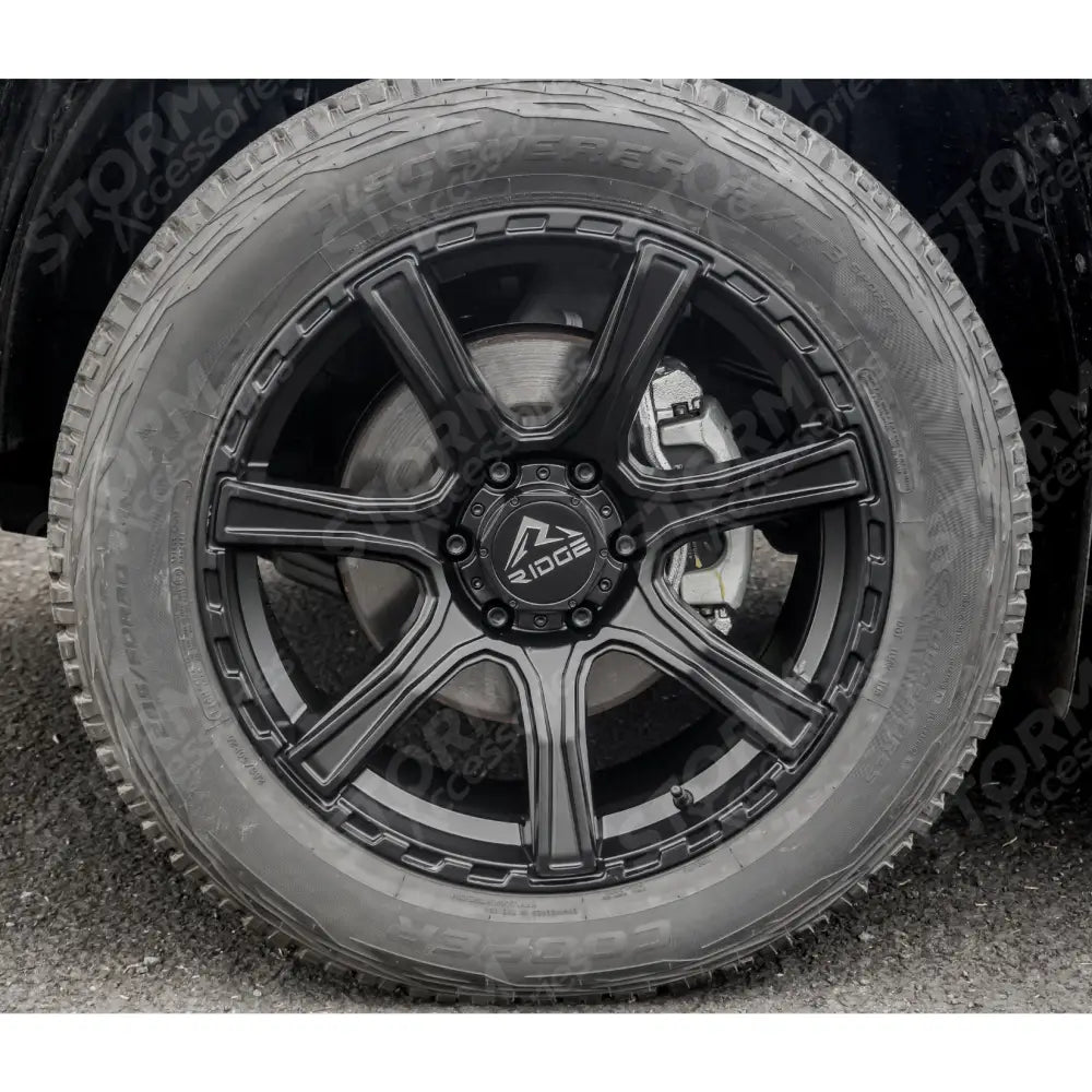 Ridge KN4 Satin Black 6X139.7 20 Inch Alloys