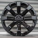 Ridge KN6 Satin Black 6X130 20 Inch Alloys