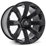 Ridge KN6 Satin Black 6X139.7 20 Inch Alloys