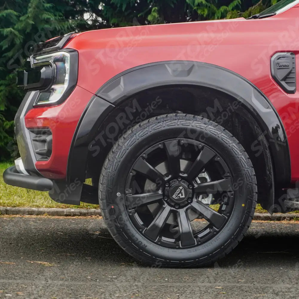 Ridge KN6 Satin Black 6X139.7 20 Inch Alloys