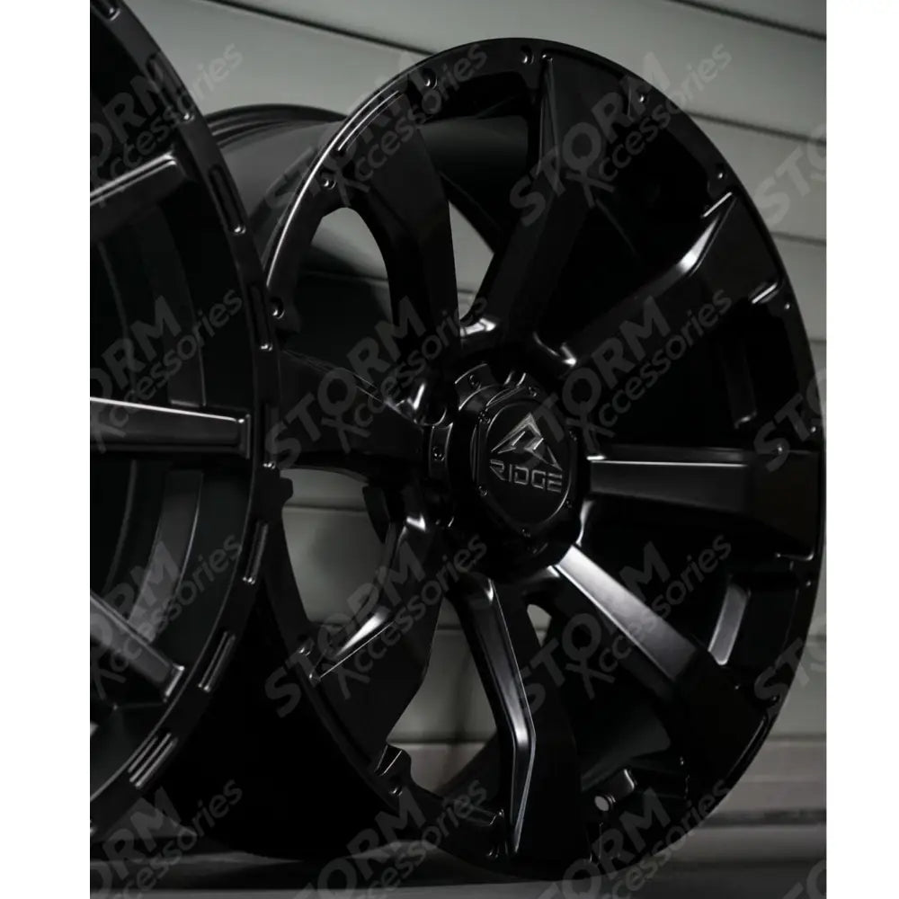 Ridge KN6 Satin Black 6X139.7 20 Inch Alloys