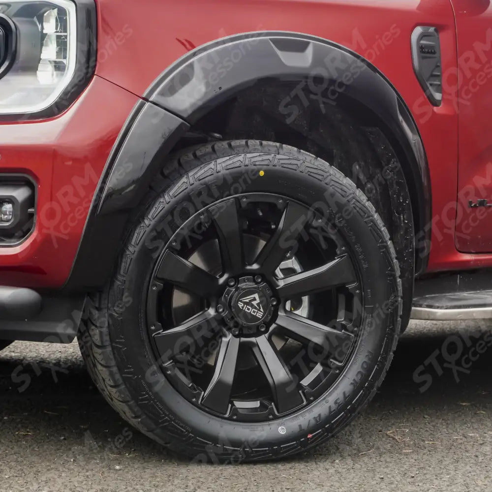 Ridge KN6 Satin Black 6X139.7 20 Inch Alloys