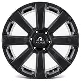 Ridge KN6 Satin Black 6X139.7 20 Inch Alloys
