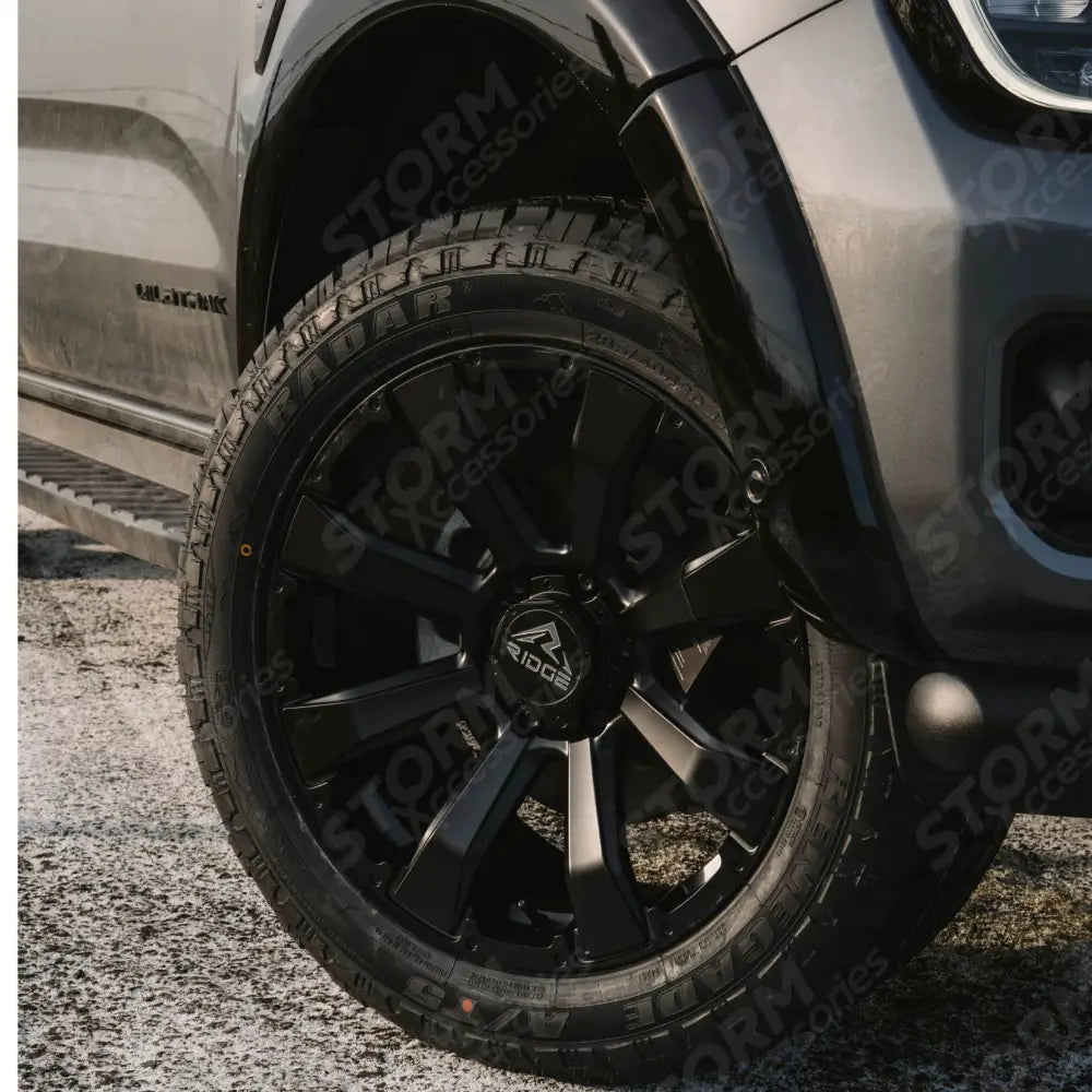Ridge KN6 Satin Black 6X139.7 20 Inch Alloys