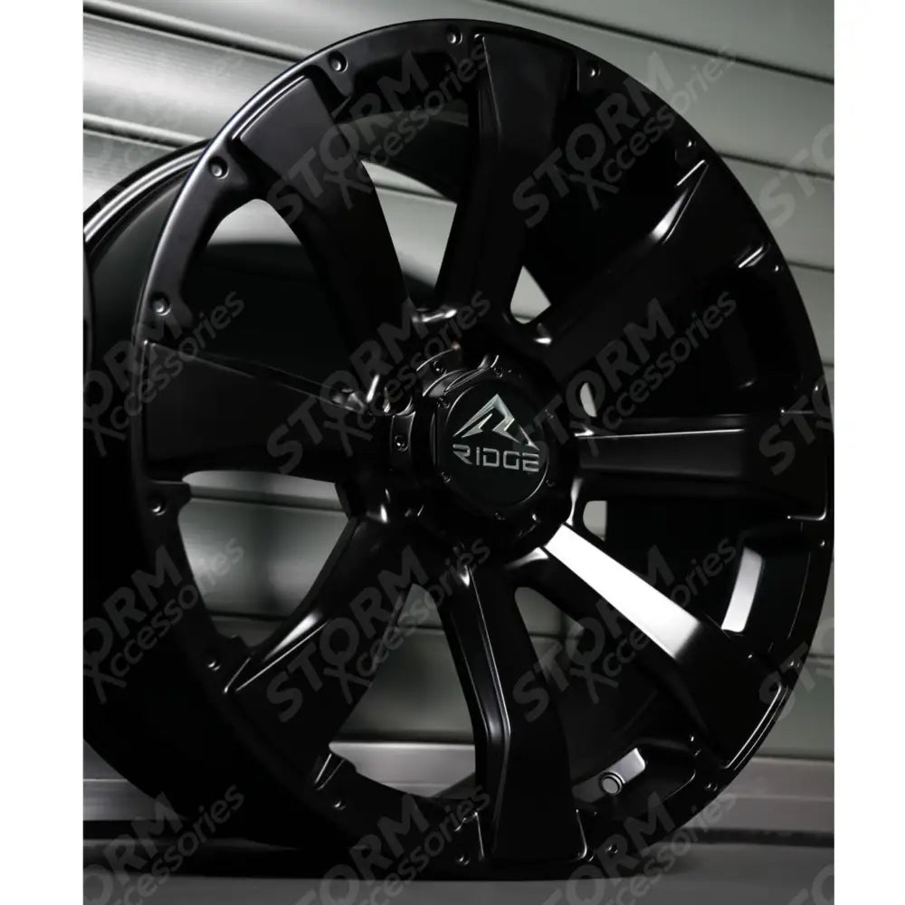 Ridge KN6 Satin Black 6X139.7 20 Inch Alloys