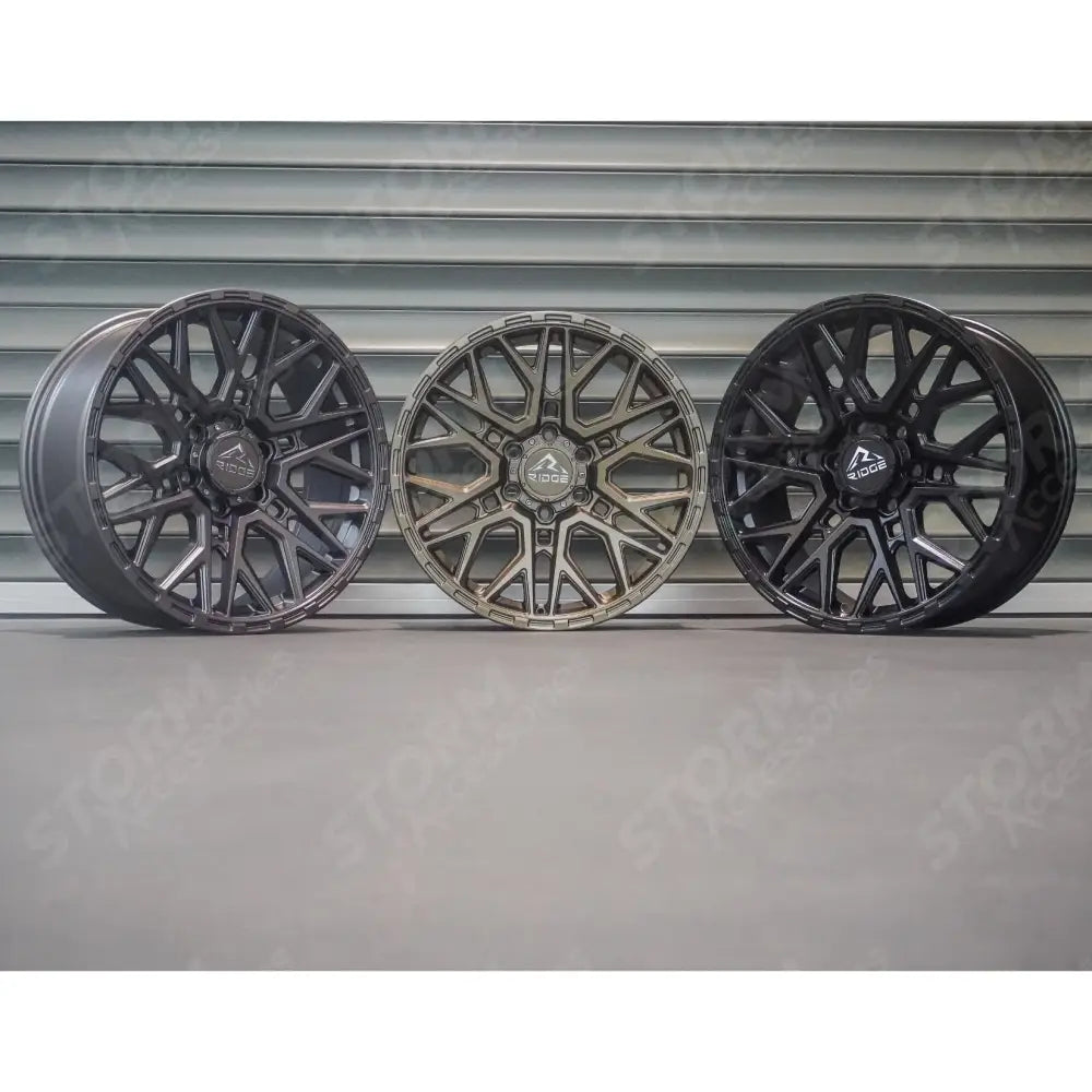 Ridge KN8 Satin Black 6X130 20 Inch Alloy