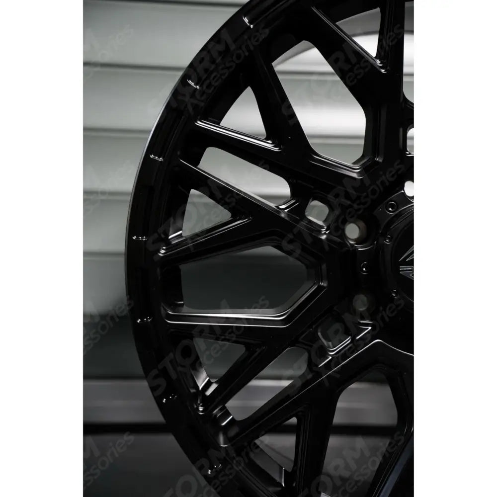 Ridge KN8 Satin Black 6X130 20 Inch Alloy