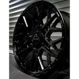 Ridge KN8 Satin Black 6X130 20 Inch Alloy