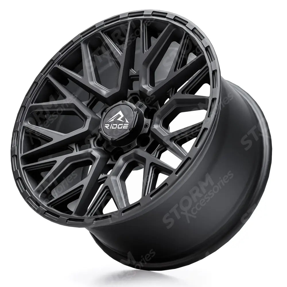 Ridge KN8 Satin Black 6X139.7 20 Inch Alloy