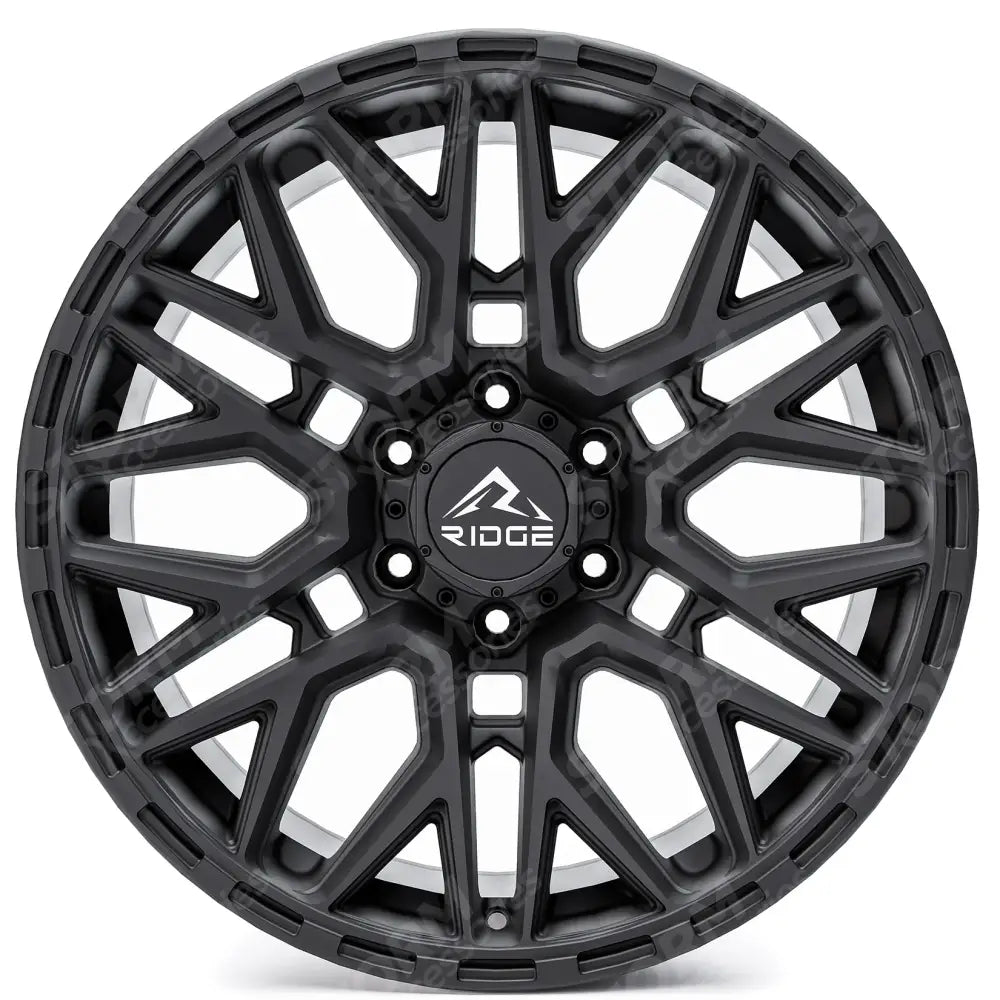 Ridge KN8 Satin Black 6X139.7 20 Inch Alloy