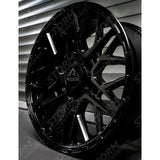 Ridge KN8 Satin Black 6X139.7 20 Inch Alloy