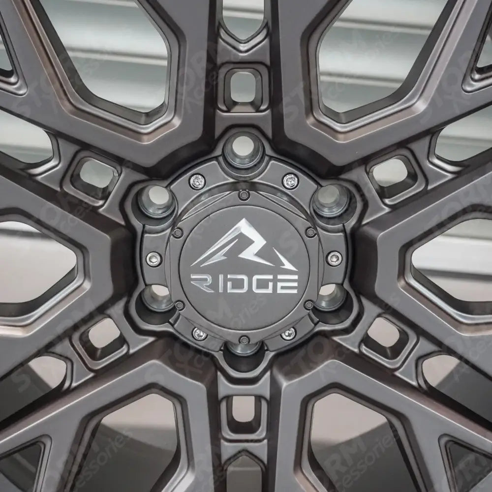 Ridge KN8 Satin Gunmetal 6X139.7 20 Inch Alloys