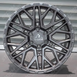 Ridge KN8 Satin Gunmetal 6X139.7 20 Inch Alloys
